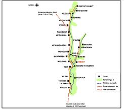 La vallée des Bouguemez et les berbères